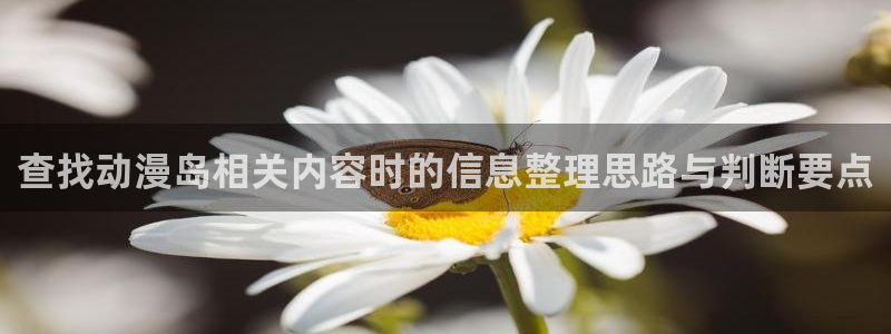 omofun剧场版免费观看:查找动漫岛相关内容时的信息整理思路与判断要点配图